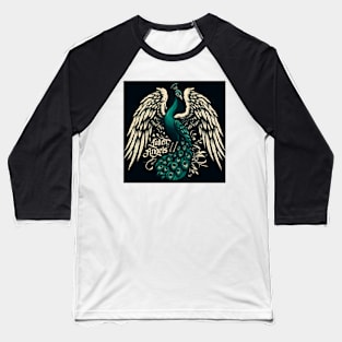 Fallen Angels peacock 2 Baseball T-Shirt